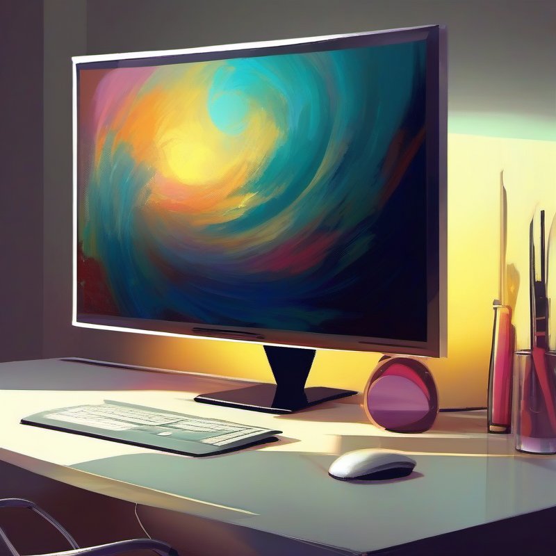 Illustrative image for KOORUI New 22 Inch Computer Monitor FHD 1080P 120Hz PC Gaming Screen VA Panel Ultra-Slim Display 4000:1 Contrast Ratio with Adpitive Sync (HDMI/VGA/VESA Compatible 100x100mm/Audio Out), Tilt, Black