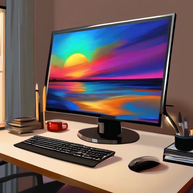 Illustrative image for ForHelp 15.6inch Portable Monitor,1080P USB-C HDMI Second External Monitor for Laptop,PC,Mac Phone,PS,Xbox,Swich,IPS Ultra-Thin Zero Frame Gaming Display/Premium Smart Cover