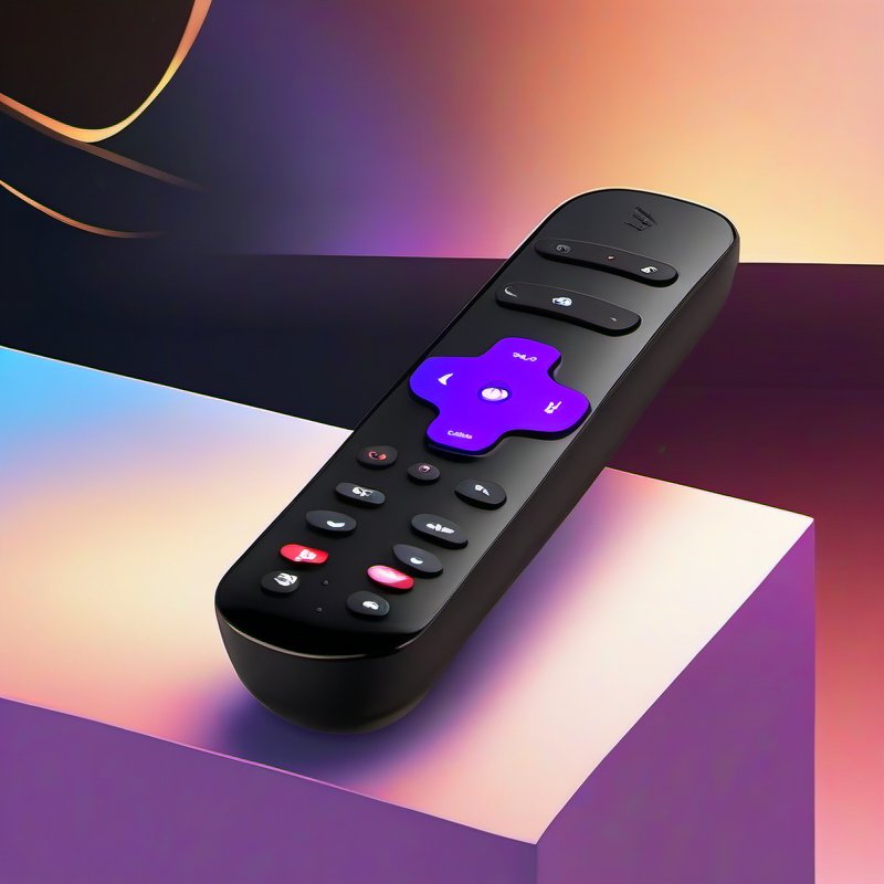 Illustrative image for Roku Voice Remote | Replacement TV Remote Control with Voice Control, Simple Setup, & Pre-Set App Shortcuts - Compatible with Roku TV, Players, & Audio Devices