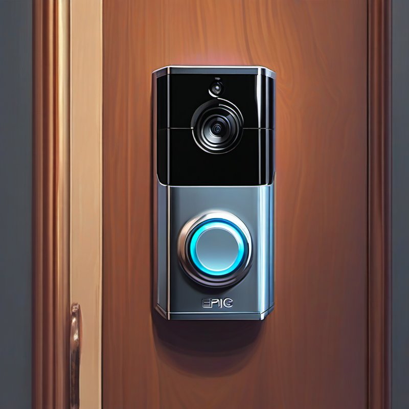 Ring Battery Doorbell, Home or business security with Head-to-Toe video, Live View with Two-Way Talk, and Motion Detection & Alerts, Satin Nickel
