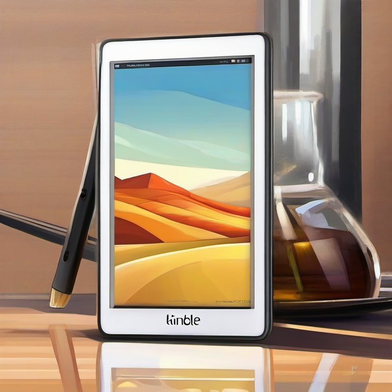 Illustrative image for Amazon Kindle 16 GB (newest model) - Lightest and most compact Kindle, now with faster page turns, and higher contrast ratio, for an enhanced reading experience - Matcha