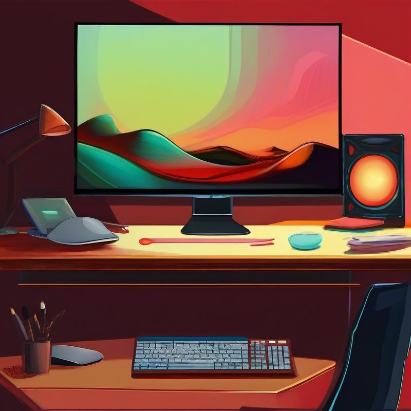 Illustrative image for Amazon Basics 27-inch Computer Monitor, 120 Hz, 1080P, IPS, HDMI, DisplayPort, VESA Compatible for Office, Home