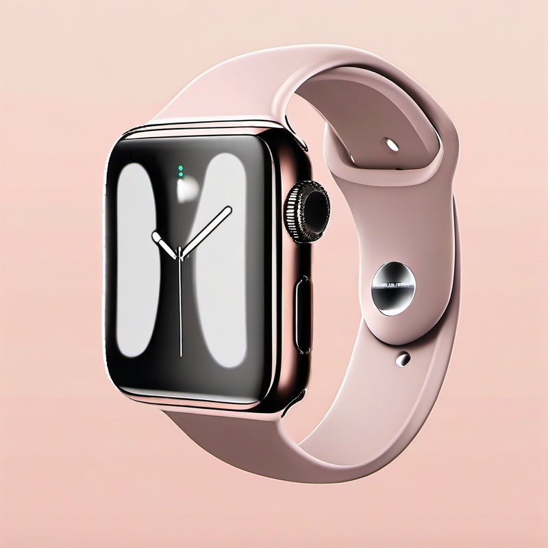 Illustrative image for Apple Watch Series 11 [GPS 42mm] Smartwatch with Rose Gold Aluminum Case with Light Blush Sport Band - S/M. Sleep Score, Fitness Tracker, Health Monitoring, Always-On Display, Water Resistant
