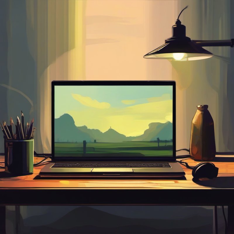 Illustrative image for Apple 2025 MacBook Pro Laptop with Apple M5 chip with 10‑core CPU and 10‑core GPU: Built for AI, 14.2-inch Liquid Retina XDR Display, 16GB Unified Memory, 1TB SSD Storage; Space Black