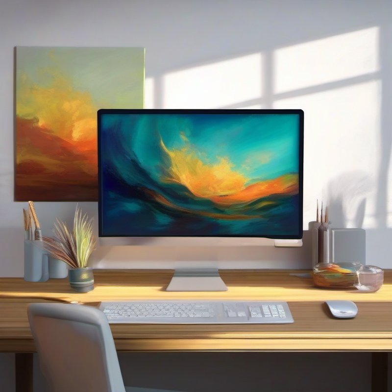 Illustrative image for Samsung 27" Odyssey OLED G6 (G61SH) Gaming Monitor - QD-OLED, QHD (1440P), 240Hz, 0.03ms, Glare-Free, Pantone Validated, HDR10, Height-adjustable stand, OLED Safeguard, 3 Year Warranty, LS27HG612SNXZA