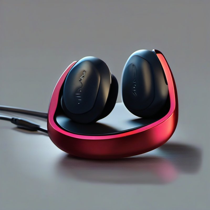 Illustrative image for Active Noise Cancelling Ear Buds Wireless Earbuds 80H Playtime Bluetooth Headphones Over Ear Hooks Earphones with Power Display Case Hi-Res Stereo & Clear Calls for Sports Running Gym Workout Black